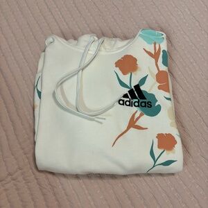 Adidas floral hoodie